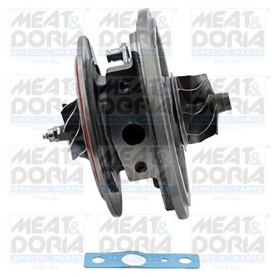 Core assembly, turbocharger